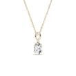 ELEGANT LAB GROWN DIAMOND GOLD NECKLACE - DIAMOND NECKLACES - NECKLACES