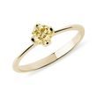 A GOLD RING WITH YELLOW DIAMOND - FANCY DIAMOND ENGAGEMENT RINGS{% if category.pathNames[0] != product.category.name %} - {% endif %}