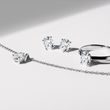 LAB GROWN DIAMOND JEWELRY SET IN 14K WHITE GOLD - JEWELRY SETS - FINE JEWELRY