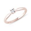 A CLASSIC DIAMOND ROSE GOLD ENGAGEMENT RING - SOLITAIRE ENGAGEMENT RINGS{% if category.pathNames[0] != product.category.name %} - {% endif %}