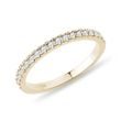 WEDDING DIAMOND RING IN YELLOW GOLD - WOMEN'S WEDDING RINGS - WEDDING RINGS