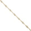 SPIRAL CHAIN NECKLACE IN YELLOW GOLD - GOLD CHAINS - NECKLACES