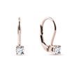 OHRHÄNGER MIT DIAMANTEN IN ROSÉGOLD - OHRRINGE DIAMANT - OHRRINGE