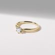 VERLOBUNGSRING MIT BRILLANT AUS GELBGOLD - VERLOBUNGSRINGE MIT BRILLANT - VERLOBUNGSRINGE