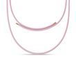 WANDELBARE MAGNETKETTE IN ROSA - MAGNETISCHE KORDELN - KETTEN