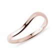 MODERN WAVE RING IN ROSE GOLD - ROSE GOLD RINGS{% if category.pathNames[0] != product.category.name %} - {% endif %}