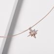 POLARIS STAR DIAMOND ROSE GOLD NECKLACE - DIAMOND NECKLACES - NECKLACES