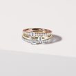 EMERALD CUT DIAMOND RING IN ROSE GOLD - DIAMOND ENGAGEMENT RINGS - ENGAGEMENT RINGS