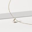 FRESHWATER PEARL AND DIAMOND GOLD NECKLACE - PEARL PENDANTS - PEARL JEWELRY