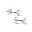 KLASSISCHE DIAMANTOHRSTECKER IN WEISSGOLD - OHRSTECKER DIAMANT - OHRRINGE