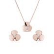 ROSE GOLD SHAMROCK JEWELRY SET - DIAMOND SETS - FINE JEWELRY