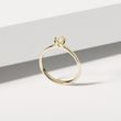 GELBER DIAMANTRING IN GELBGOLD - VERLOBUNGSRINGE MIT FARBIGEN DIAMANTEN - VERLOBUNGSRINGE