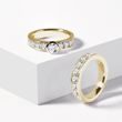 LUXURY ENGAGEMENT SET IN 14K YELLOW GOLD - ENGAGEMENT AND WEDDING MATCHING SETS - ENGAGEMENT RINGS