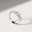 MARQUISE DIAMOND ENGAGEMENT RING IN WHITE GOLD - DIAMOND ENGAGEMENT RINGS - ENGAGEMENT RINGS