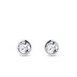 1CT DIAMOND EARRINGS IN WHITE GOLD - DIAMOND STUD EARRINGS - EARRINGS