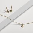 HERZANHÄNGER MIT DIAMANTEN IN GOLD - ANHÄNGER - KETTEN