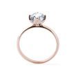 1CT LAB GROWN DIAMOND RING IN ROSE GOLD - RINGS WITH LAB-GROWN DIAMONDS - ENGAGEMENT RINGS