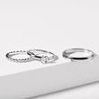 EXCEPTIONAL WEDDING RING SET IN WHITE GOLD - WHITE GOLD WEDDING SETS - WEDDING RINGS