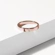 WEDDING RING IN ROSE GOLD - WOMEN'S WEDDING RINGS - WEDDING RINGS