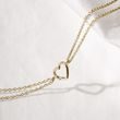HERZARMBAND MIT DIAMANTEN IN GELBGOLD - ARMBÄNDER MIT DIAMANTEN - ARMBÄNDER