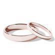 CLASSIC WEDDING RING SET IN ROSE GOLD - ROSE GOLD WEDDING SETS - WEDDING RINGS