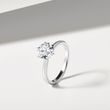 WHITE GOLD LAB GROWN DIAMOND ENGAGEMENT RING - RINGS WITH LAB-GROWN DIAMONDS - ENGAGEMENT RINGS