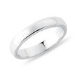 WOMEN'S DIAMOND SIDE CHANNEL WEDDING BAND IN WHITE GOLD - WOMEN'S WEDDING RINGS - WEDDING RINGS