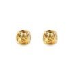 CUSION CUT CITRINE EARRINGS IN YELLOW GOLD - CITRINE EARRINGS - EARRINGS