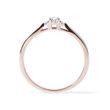 DIAMOND ENGAGEMENT RING IN 14K ROSE GOLD - ENGAGEMENT DIAMOND RINGS - ENGAGEMENT RINGS