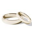 HIS AND HERS CLASSIC YELLOW GOLD WEDDING RING SET - YELLOW GOLD WEDDING SETS - WEDDING RINGS