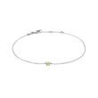 BRACELET EN OR BLANC AVEC DIAMANT JAUNE - BRACELETS AVEC DIAMANTS - BRACELETS