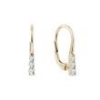 DIAMOND EARRINGS IN YELLOW GOLD - DIAMOND EARRINGS - EARRINGS