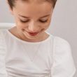KINDERKETTE MIT PERLE IN ROSÉGOLD - KINDER KETTEN - KETTEN