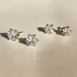 DIAMANT-OHRSTECKER AUS 14KT GELBGOLD - OHRSTECKER DIAMANT - OHRRINGE