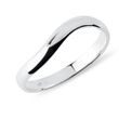 MEN'S WAVE RING IN WHITE GOLD - RINGS FOR HIM - WEDDING RINGS