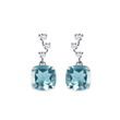 SWISS TOPAZ AND DIAMOND EARRINGS IN WHITE GOLD - TOPAZ EARRINGS{% if category.pathNames[0] != product.category.name %} - {% endif %}