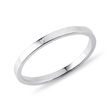 THIN RING IN WHITE GOLD WITH DIAMOND - WOMEN'S WEDDING RINGS - WEDDING RINGS