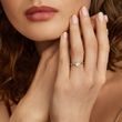 A HALF CARAT DIAMOND WHITE GOLD RING - BRILLIANT CUT DIAMOND ENGAGEMENT RINGS - ENGAGEMENT RINGS