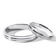 DIAMOND WEDDING SET IN WHITE GOLD - WHITE GOLD WEDDING SETS - WEDDING RINGS