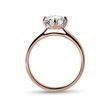 OLD MINE DIAMOND RING IN ROSE GOLD - RINGS WITH LAB-GROWN DIAMONDS - ENGAGEMENT RINGS