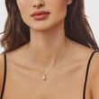 AKOYA PEARL AND DIAMOND WHITE GOLD NECKLACE - PEARL PENDANTS - PEARL JEWELLERY