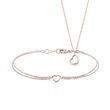 HERZ SCHMUCKSET IN ROSÉGOLD - SCHMUCK SETS DIAMANT - SCHMUCK
