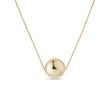 COLLIER EN OR JAUNE AVEC PENDENTIF SPHÉRIQUE - COLLIERS EN OR JAUNE - COLLIERS