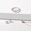 ROSE GOLD AND DIAMOND FOUR-LEAF CLOVER JEWELRY SET - JEWELRY SETS - FINE JEWELRY