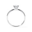 DIAMOND ENGAGEMENT RING IN 14KT WHITE GOLD - SOLITAIRE ENGAGEMENT RINGS - ENGAGEMENT RINGS