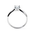 EXQUISITE OVAL DIAMOND RING IN WHITE GOLD - DIAMOND ENGAGEMENT RINGS - ENGAGEMENT RINGS