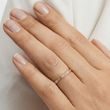 EHERINGE AUS 14 KT ROSÉGOLD MIT ZARTEM MUSTER - ROSÉGOLDENE TRAURINGE IM SET - TRAURINGE