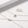 DIAMOND GOLD HEART JEWELRY SET - JEWELRY SETS - FINE JEWELRY