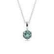 BLUE DIAMOND NECKLACE IN WHITE GOLD - DIAMOND NECKLACES{% if category.pathNames[0] != product.category.name %} - {% endif %}