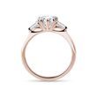 1CT HEART DIAMOND RING IN ROSE GOLD - RINGS WITH LAB-GROWN DIAMONDS - ENGAGEMENT RINGS